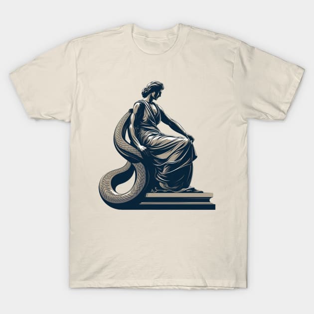 Statue T-Shirt by Print on earth